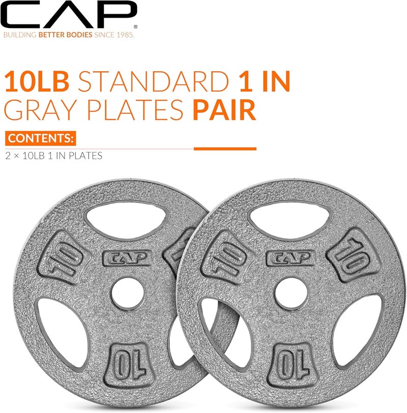 CAP Barbell Standard 1-Inch Grip Weight Plates - Image 2